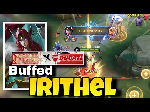 Irithel Buffed Gameplay ( Ducati x Mlbb ) Mobile Legends Bang Bang @eliasero