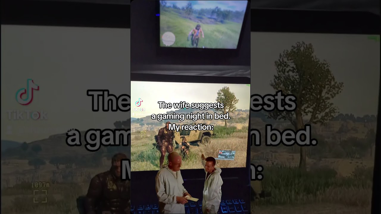 When the wife wants to game... 