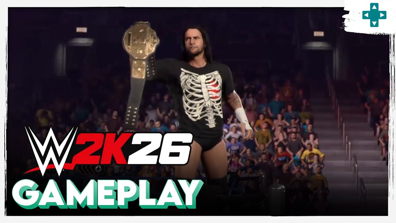 WWE 2K26 Gameplay – First Showcase Mode Match [CM Punk Vs JBL]