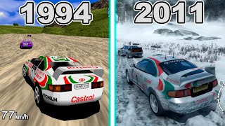 Sega Rally Game Evolution (1994 - 2011)