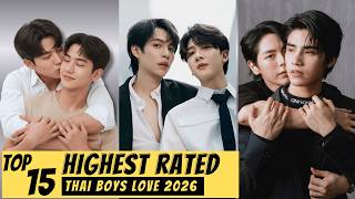 [Top 15] Highest Rated Thai BL Series so far (2026)