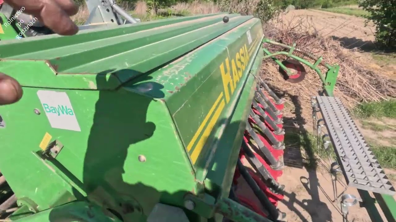 Siew jarych  Łubin, Gorczyca, Gryka. A, jednak było już sucho...