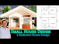 Small house design  2 bedroom 6x8m 48sqm by john bogs