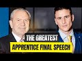 The Greatest Apprentice Final speech