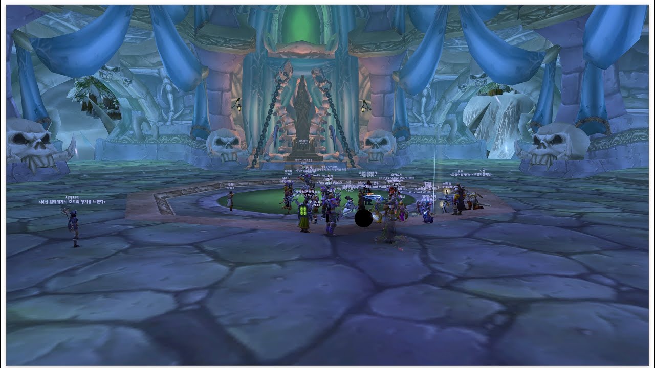 20주년 기념일서버 //  와우 하드코어 //  최종레이드 낙스라마스 사기사 샤피 켈투//만행전사 공유 완