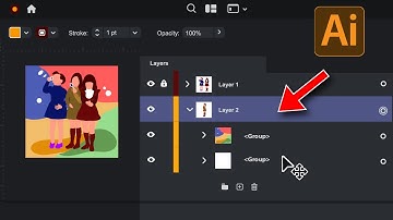 How to Separate Layers Explained in 40 Seconds | Illustrator