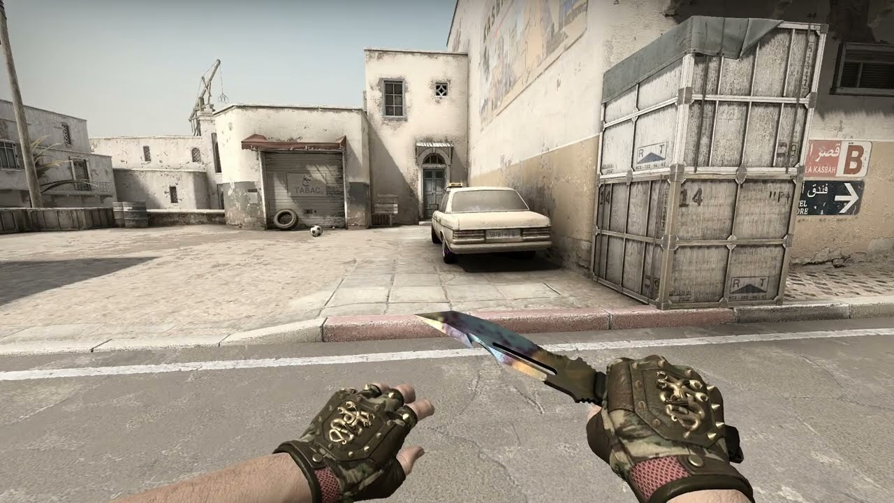 CS:GO SURVIVAL KNIFE CASE HARDENED FACTORY NEW | SKIN SHOWCASE - YouTube