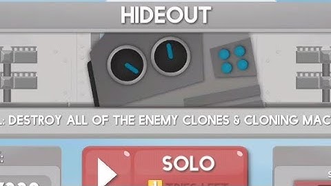 Clone Armies how to beat hideout with every single information in every clone