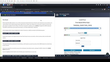 SQL Injection - Task 8 | Blind SQLi - Time Based | TryHackMe