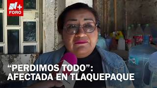 'Perdimos Todo': Afectada por Lluvias en Tlaquepaque, Jalisco