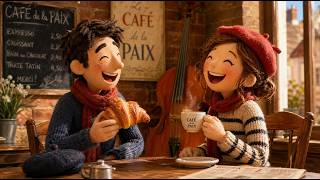 French Instrumental Music — Upbeat Coffee Playlist to Boost Mood, Study & Relax ☕