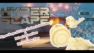 Hyper Scape All Guns Fusion Animations + Reload Animations | RIP Hyper Scape |