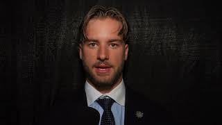 2025 OHL Awards Ceremony: Thomas Budnick (Brantford Bulldogs)