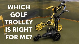 How to make sure you buy the right golf trolley [TROLLEY BUYERS GUIDE]