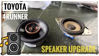 Toyota 4Runner  Easy Speaker Upgrade •  OEM++