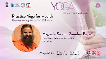 37 - Basic and Inclusive package of Yoga with Yogrishi Swami Ramdev Baba | Heartfulness Meditation