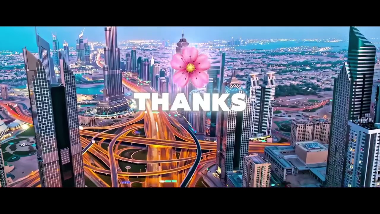 Dubai Skyline At Night