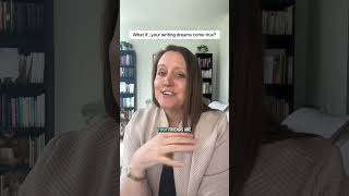 What if your writing dreams came true? ✍️ #amwriting #authorlife #writers