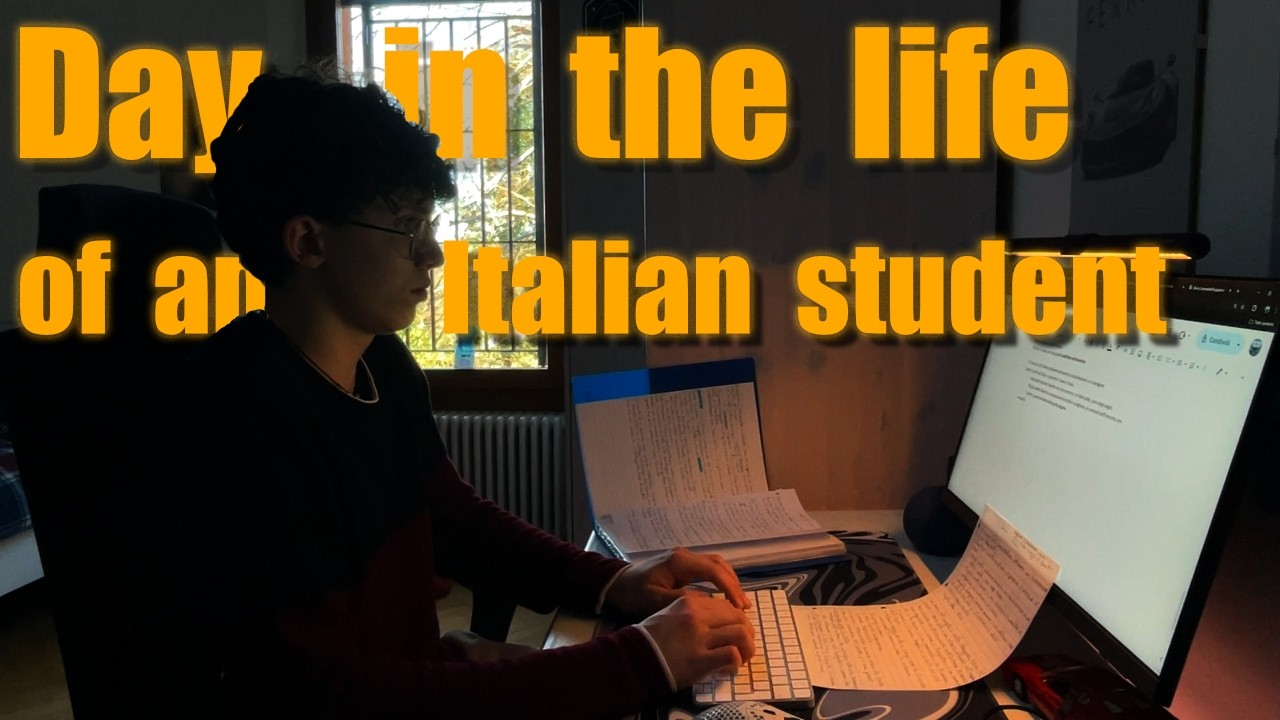 A Normal Day in the Life of An Italian Student (School, Study & Basketball)