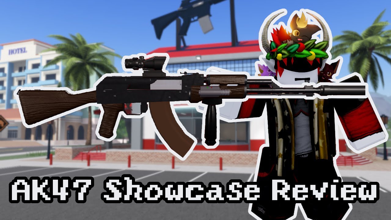AK47 Showcase / Roblox Wanted Weapon Review