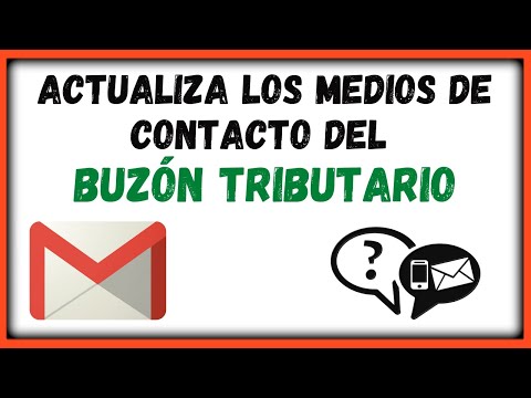 Como Actualizar los Datos del Buzón Tributarios (Correo y Número telefónico)