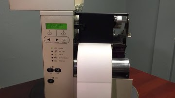 Zebra 105SL Hard Reset