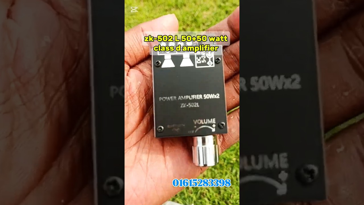 502 L class d amplifier