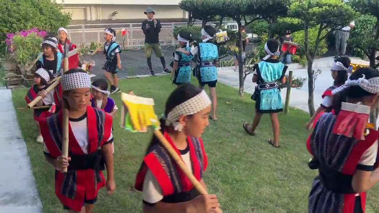 一日限りで燃やす獅子 22年ぶりに使った伝統素材はバナナの木の芯 沖縄