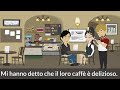 In caffetteria | en la cafeteria | ESTUDIA ITALIANO CON CONVERSACIONES DIARIAS