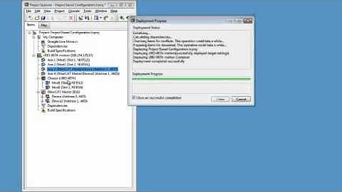 NI SoftMotion axis setup and configuration