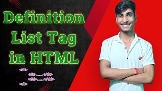 Definition List Tag in HTML #htmlcoding #tags #webdevelopment #vimaltechcoding