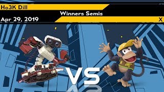 [Smash Ultimate] BoMBS #41 (W.Semis) - Ho3K Dill vs X