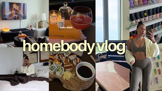*productive* HOMEBODY DAYS IN MY LIFE | running girlie errands, solo date & self care & yapping