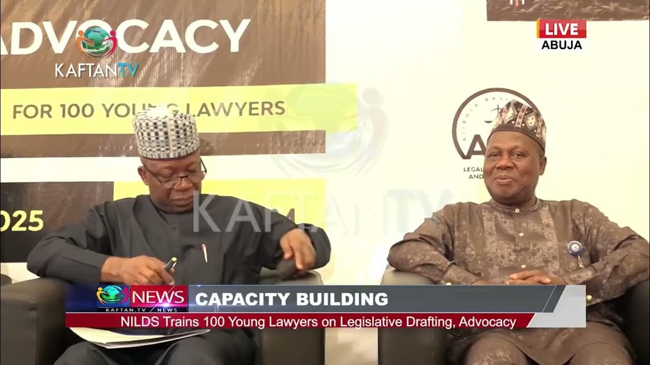 CAPACITY BUILDING: NILDS Trains 100 Young Lawyers on Legislative Drafting, Advocacy