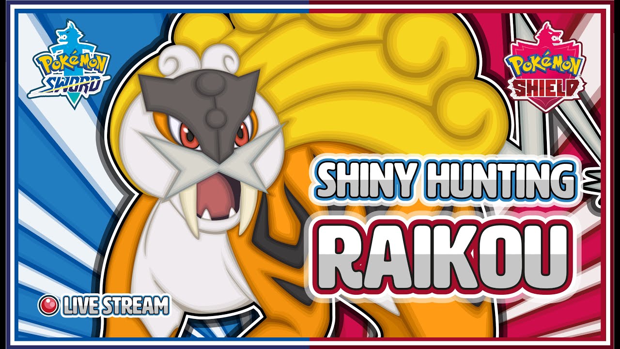 Pokémon Sword & Shield : Shiny Hunting Raikou