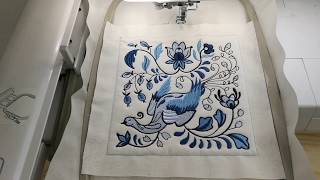 Delft Inspired Table Runner Sew Along.