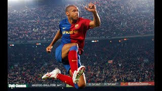 Thierry Henry All Goals For FC Barcelona