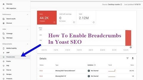 How To Enable Breadcrumbs In Yoast SEO
