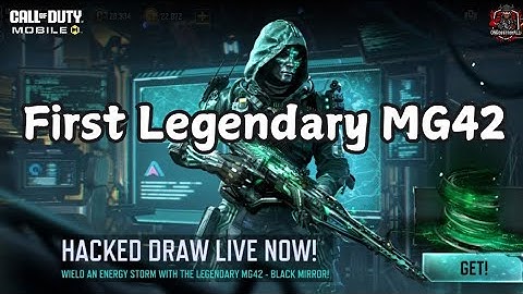 Hacked Lucky Draw: Worth Buying The FIRST Ever Legendary MG42 Black Mirror?