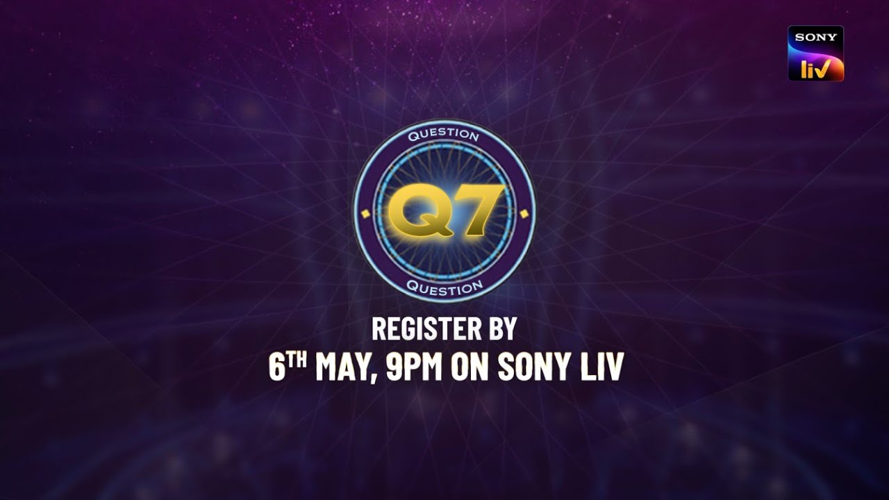 KBC 15 Question 7 live now Register by 6th May, 9 PM on Sony LIV