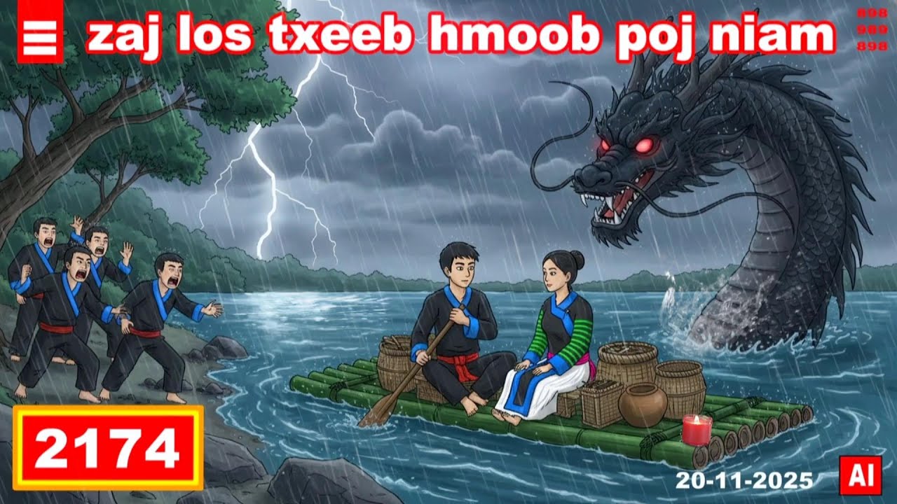История женщины-хмонг, у которой отобрали жену, Жена и дракон.