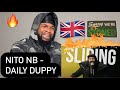 AMERICAN REACTS🔥 NitoNB - Daily Duppy | GRM Daily