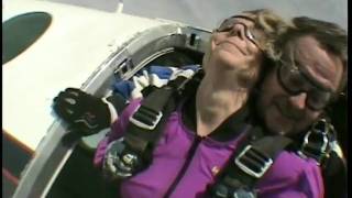 Erin Thomas' First SkyDive Feb 2010