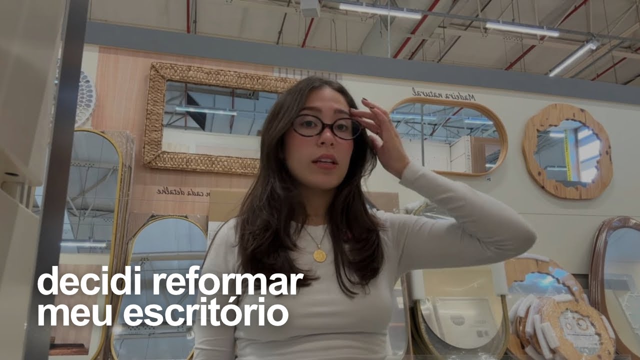 REFORMEI MEU ESCRITÓRIO! Reforma, Leroy Merlin, cinema e tempo com os amigos