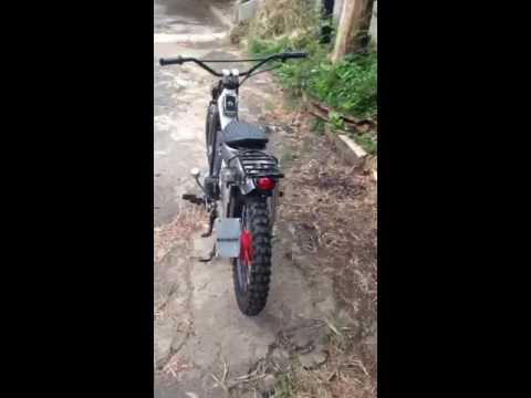 honda c70 cub custom army youtube
