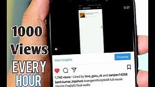 1000 Views Free Instagram, App Free Instagram screenshot 1
