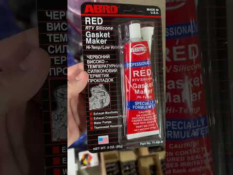 Герметик прокладок Abro 85гр великий червоний AB-11, відео 1