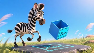 Baby Zebra Learns Shapes 🦓🔺 Fun Shape Learning Song for Kids | Learn Shapes with Baby Zebra