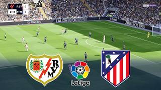 RAYO VALLECANO vs ATLETICO MADRID | LA LIGA 2025/26 | Full Match All Goals | Pes Gameplay