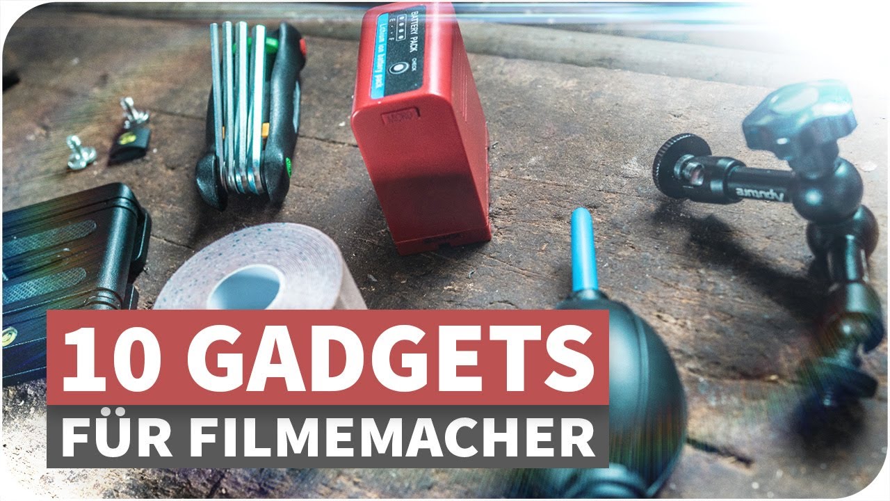 10 günstige Gadgets für jeden Filmemacher